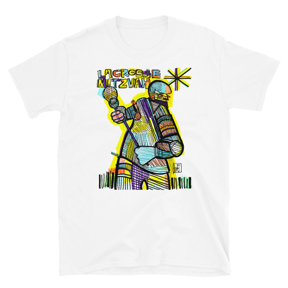 Lacrosse Mitzvah – Lebo Short-Sleeve Unisex T-Shirt